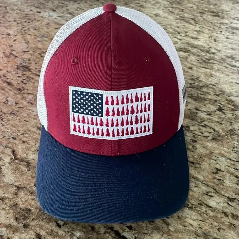 Columbia American Flag Hat